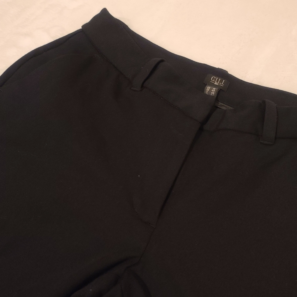 G.I.L.I PANTS BLACK TROUSER PANTS